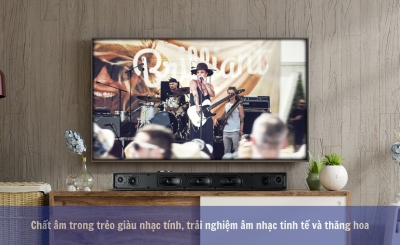 nghe nhạc với soundbar muso hekla
