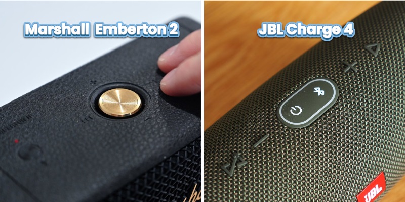 nút bấm điều khiển loa emberton 2 vs charge 4