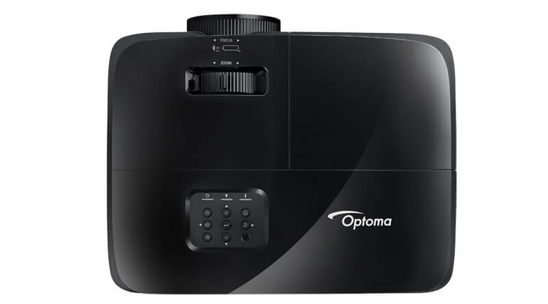 Máy chiếu Optoma W400LVE điều khiển