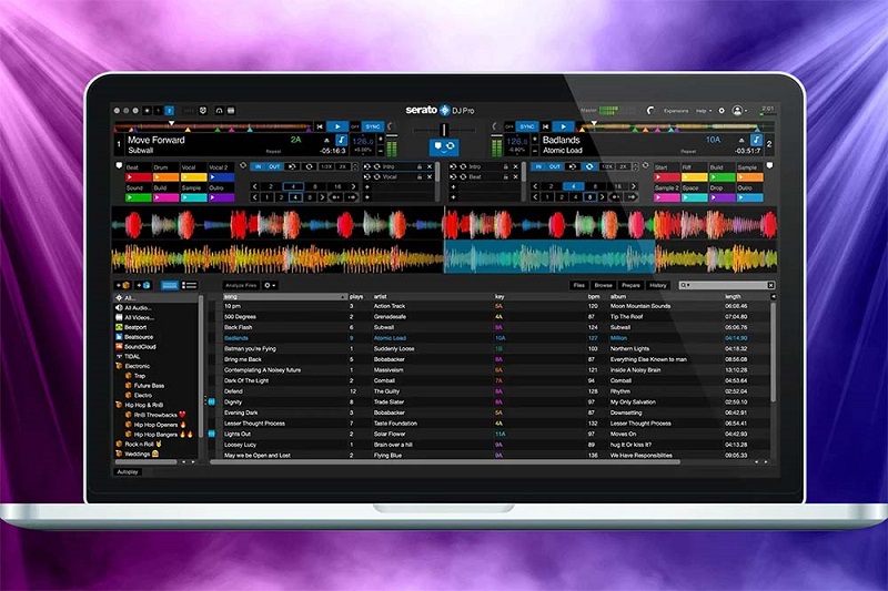 phần mềm serato dj trên máy tính