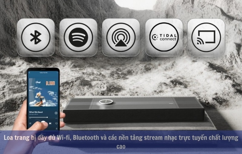 phát nhạc từ điện thoại với muso hekla