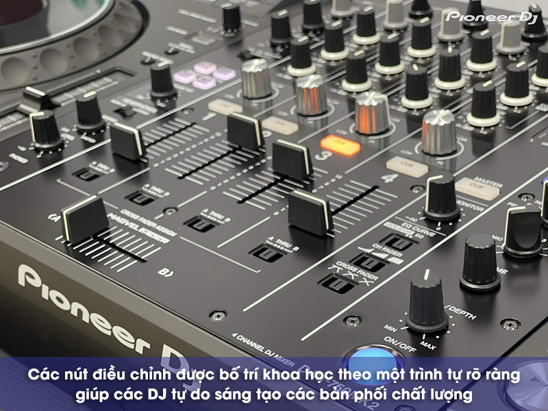 các tính năng của bàn dj djm pioneer 750 mk2