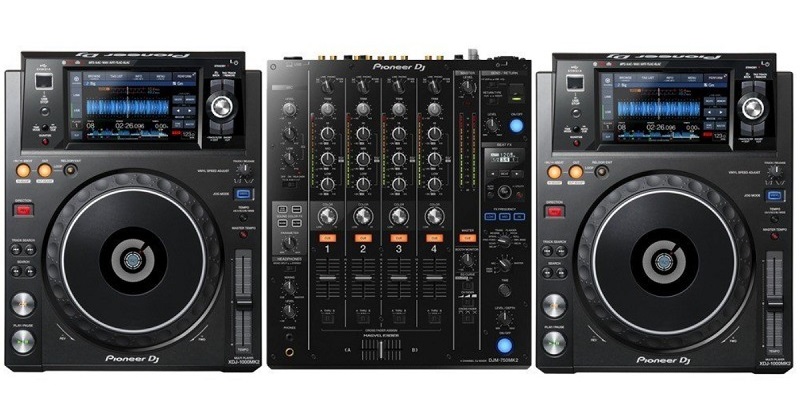 bàn dj pioneer XDJ-1000 MK2 chất lượng âm thanh