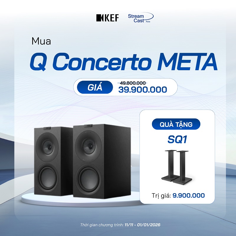 khuyến mãi loa kef  q concerto meta