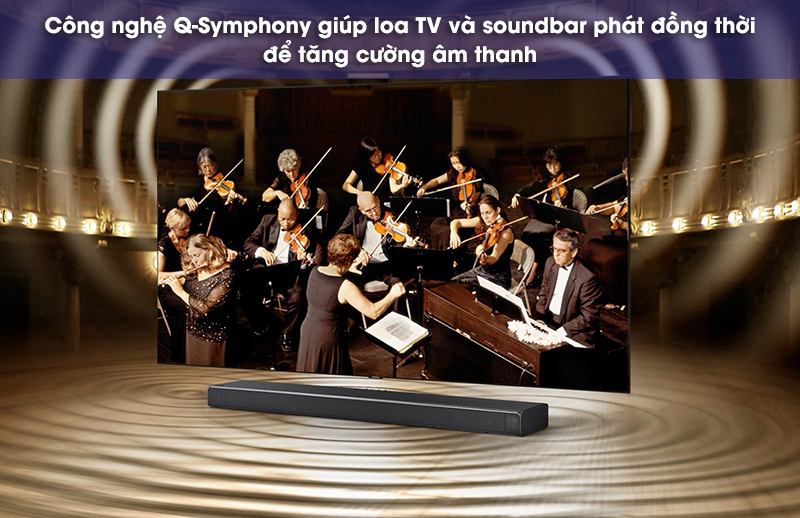 q-symphony trên loa samsung hw-q60t