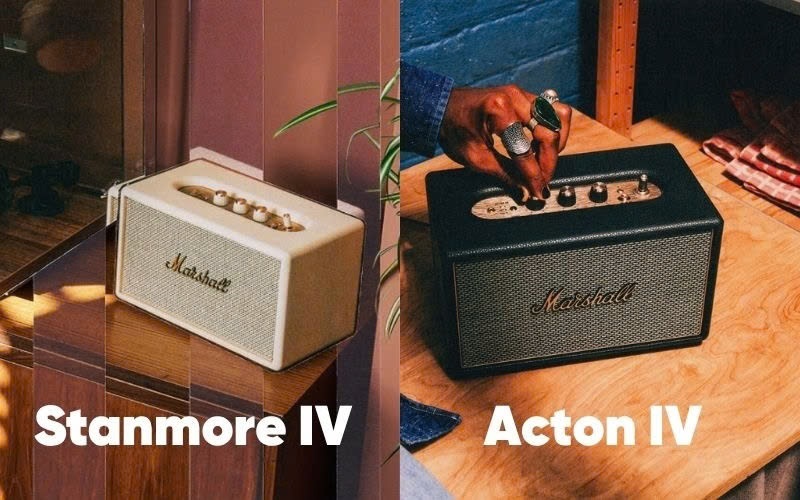 ra mắt loa marshall acton iv và stanmore iv