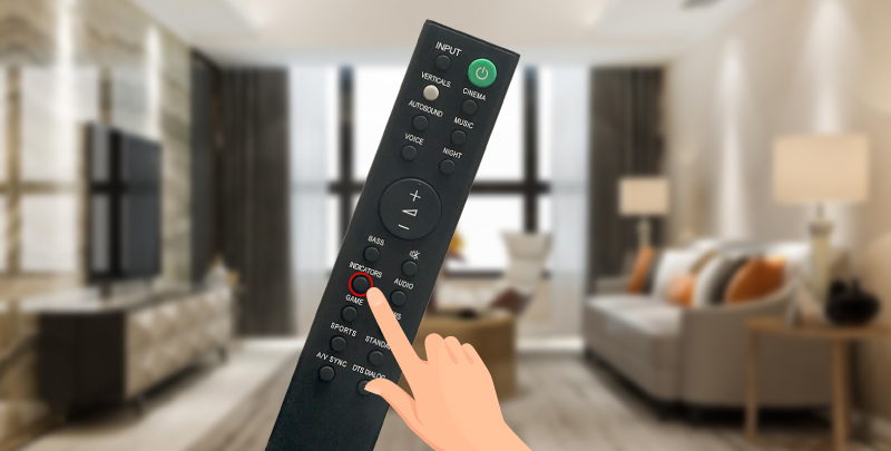 các chế độ tắt tự động trên remote loa ht-x8500