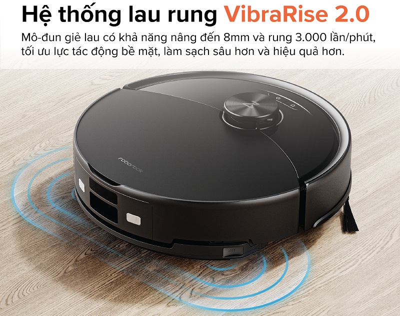 roborock q10 vf công nghệ lau rung