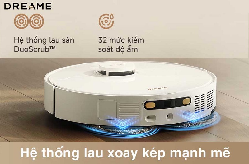 robot dreame l50 ultra ce lau xoay kép