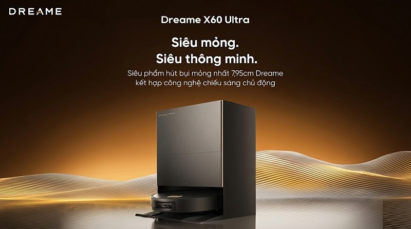 robot hút bụi dreame x60 ultra