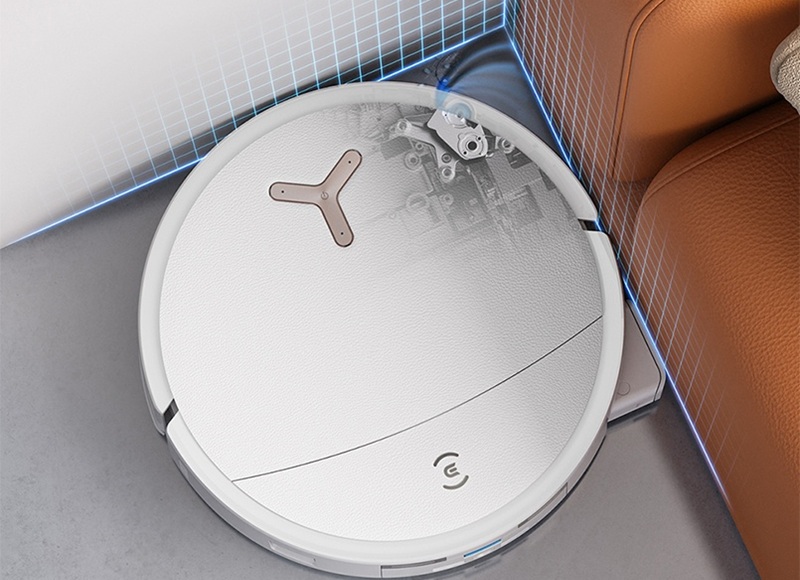 robot ecovacs deebot t80s omni làm sạch mép tường