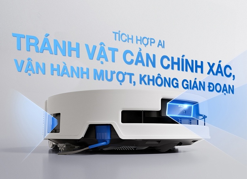 robot ecovacs deebot t80s omni tích hợp ai