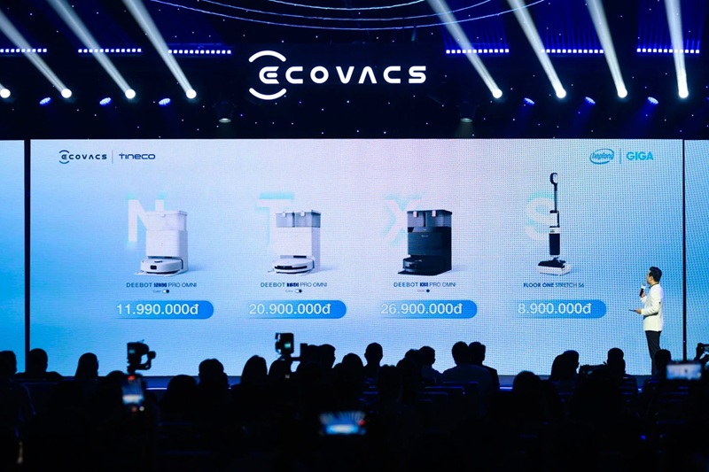 robot hút bụi ecovacs của nước nào