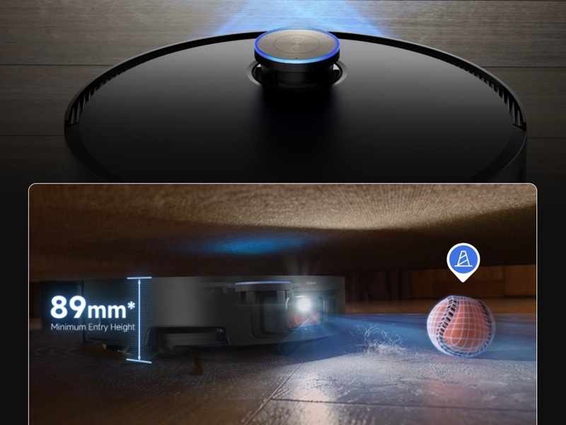 robot hút bụi lau nhà dreame x50 master điều hướng thông minh và AI