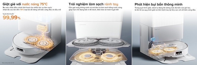 robot hút bụi lau nhà qrevo edge 5v1