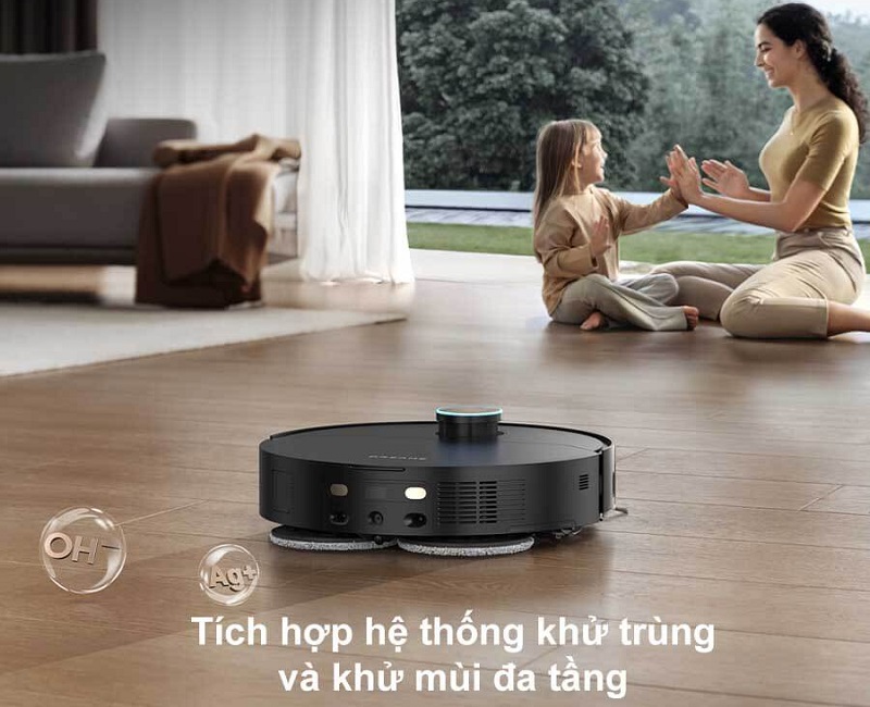 robot hút bụi lau nhà x50 ultra khử khuẩn tốt