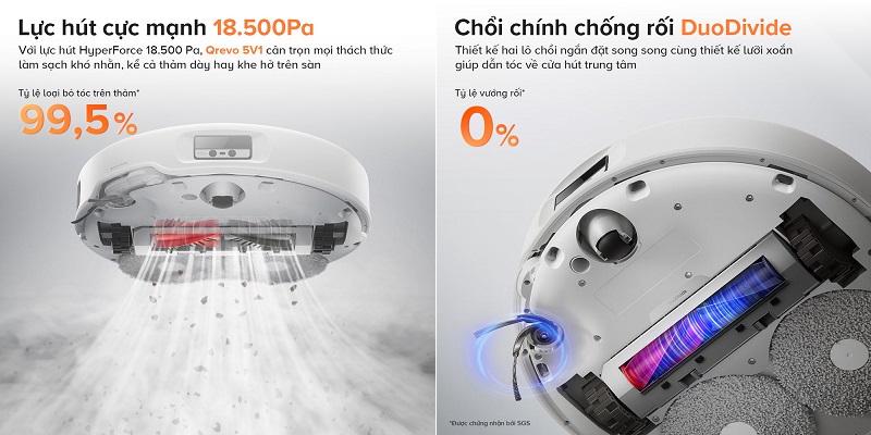 robot hút bụi qrevo edge 5v1