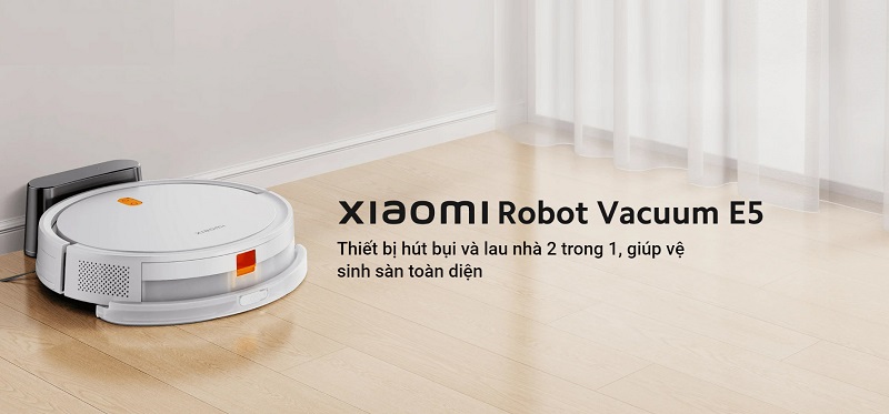 robot hút bụi xiaomi vacuum e5