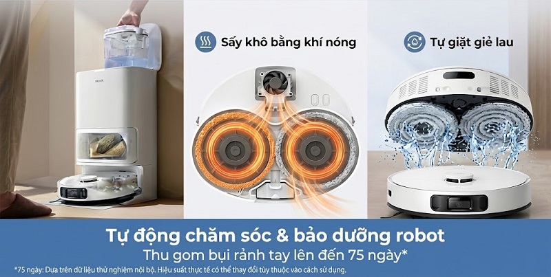 robot mova e40 ultra tự động hóa cao