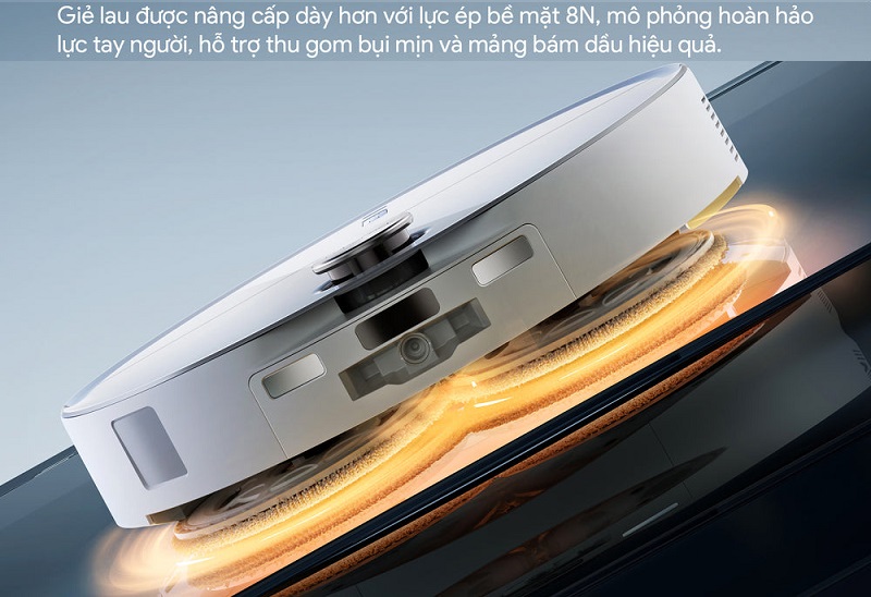 robot qrevo edge 2 áp lực mạnh mẽ