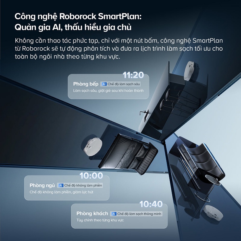 robot qrevo edge 2 smart ai tự động làm sạch