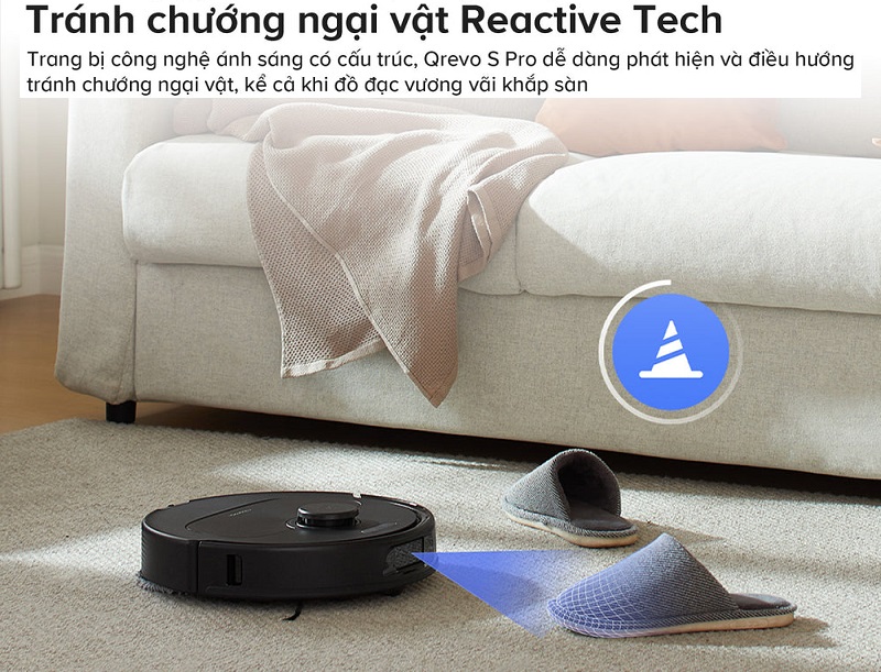 robot qrevo s pro công nghệ chống chướng ngại vật