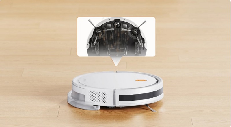 robot vacuum e5 chống rối tóc