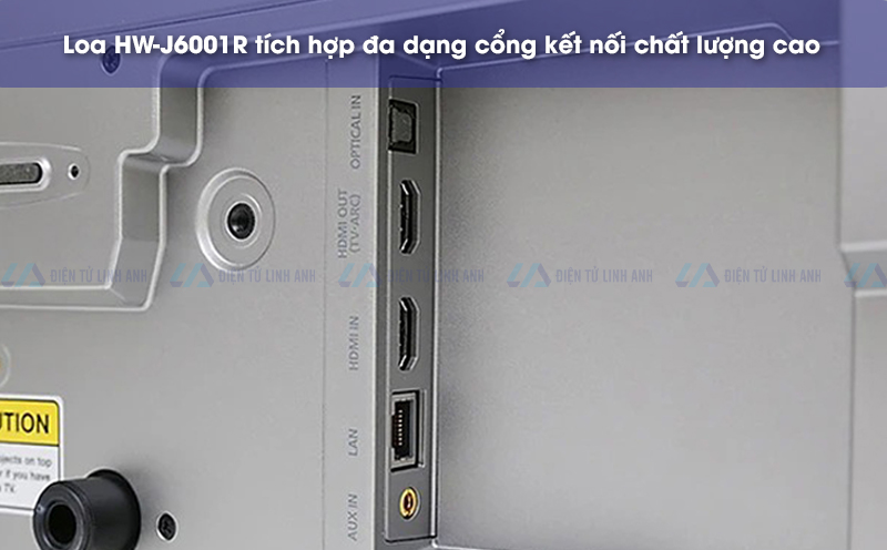 Samsung HW-J6001R kết nối 