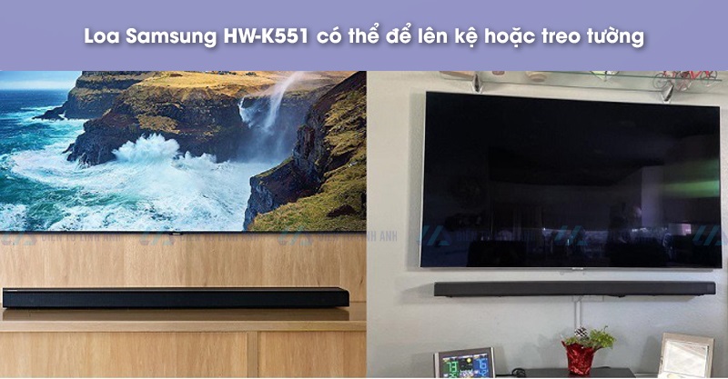 ảnh lắp đặt của Loa Samsung HW-K551 