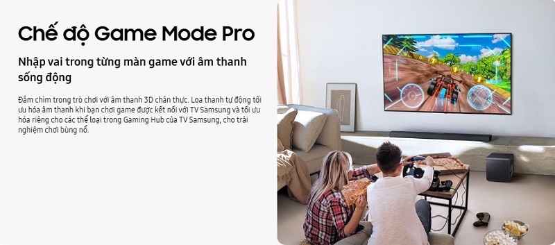 samsung hw-qs700f chơi game