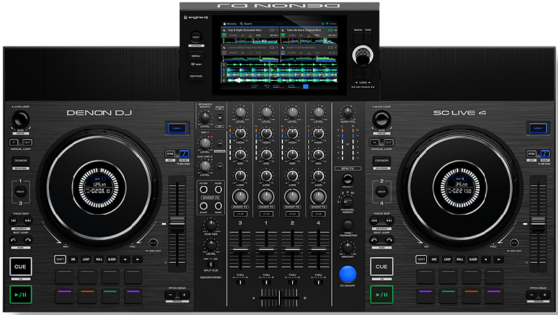 Bàn DJ Denon SC Live 4