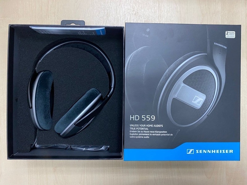 Tai nghe Sennheiser HD 559 kết nối