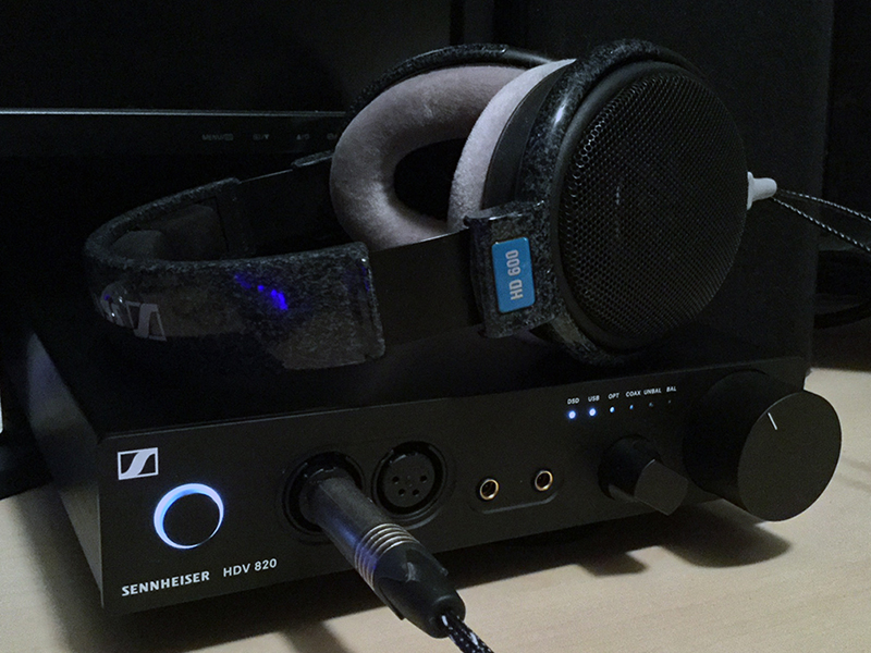 cấu hình của Amply Sennheiser HDV 820