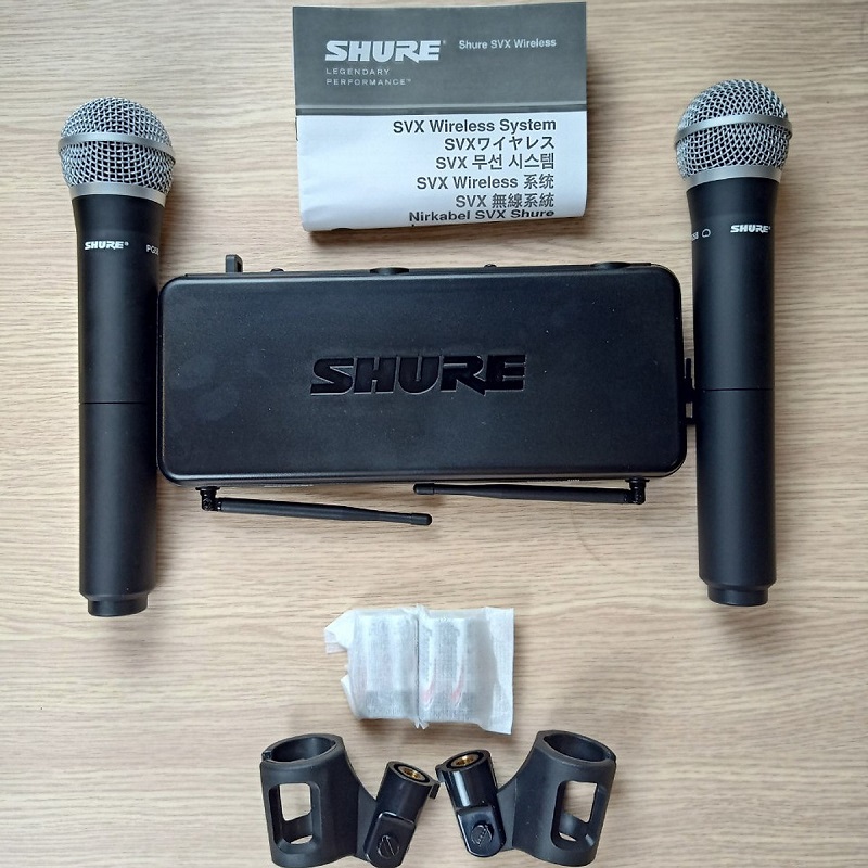 Micro Shure SVX288A/PG58 chất lượng cao