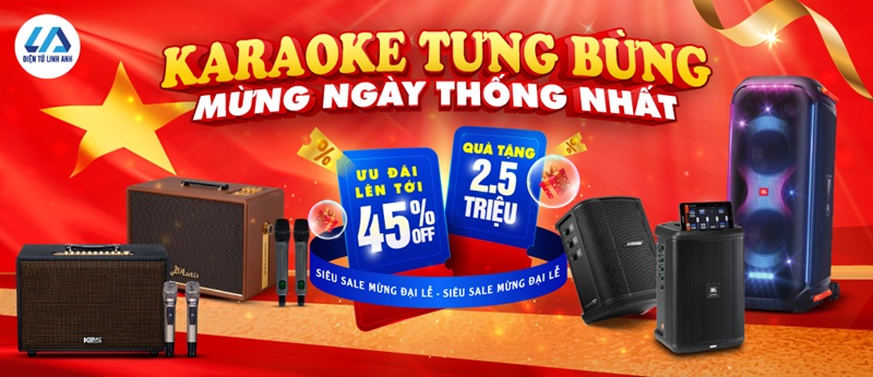 siêu sale karaoke 30-4-2026