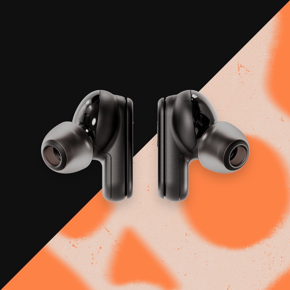 Tai nghe Skullcandy Dime 3 được trang bị hai micro trong từng tai nghe