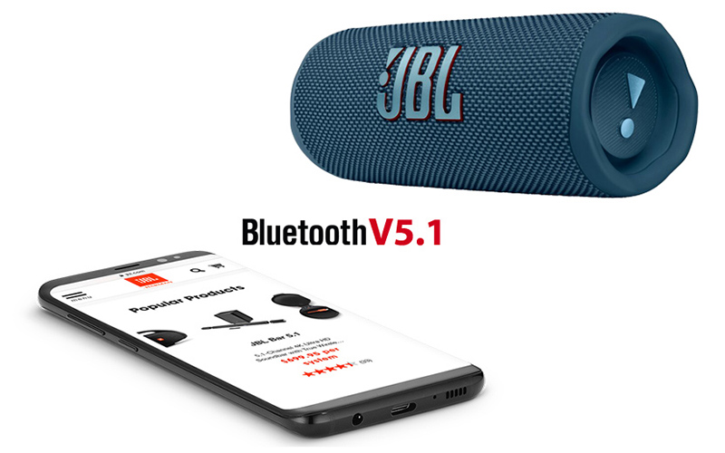 Loa Flip 6 có phiên bản bluetooth bao nhiêu