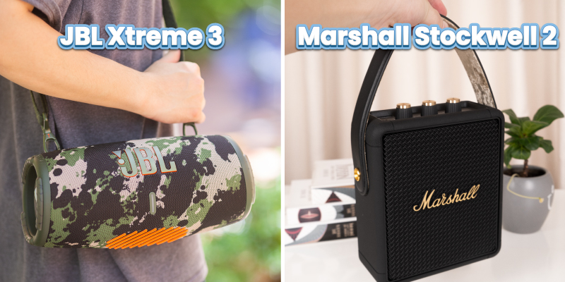 so sánh jbl xtreme 3 vs marshall stockwell2
