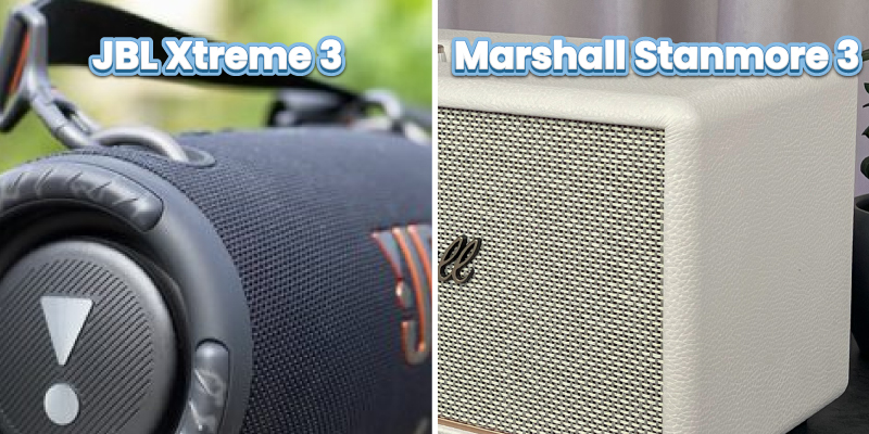 so sánh thiết kế marshall stanmore 3 vs xtreme 3