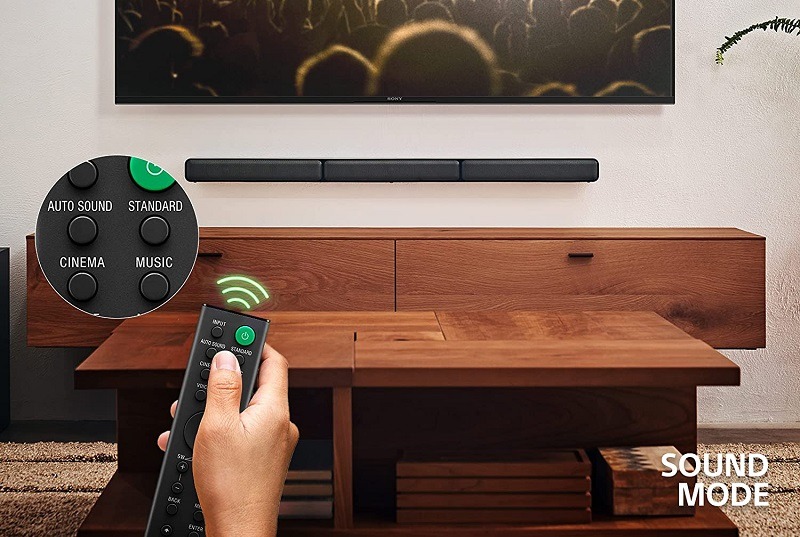 Sony sử dụng các chế độ âm thanh sẵn có