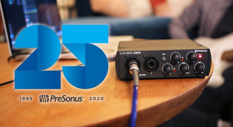 sound card audiobox usb96