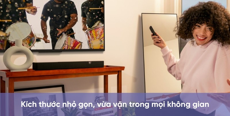 soundbar klipsch core 100 nhỏ gọn