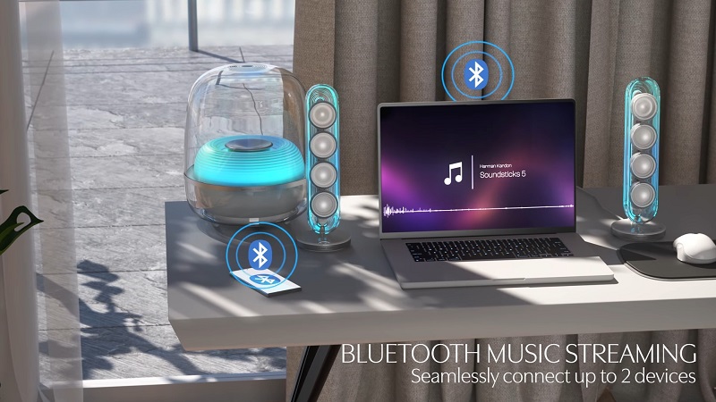 soundsticks 5 kết nối bluetooth