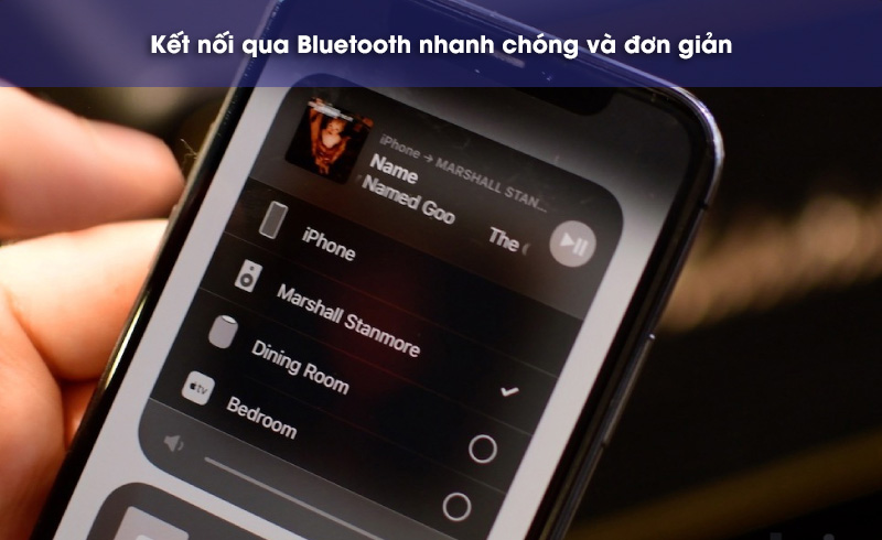 stanmore multiroom kết nối bluetooth