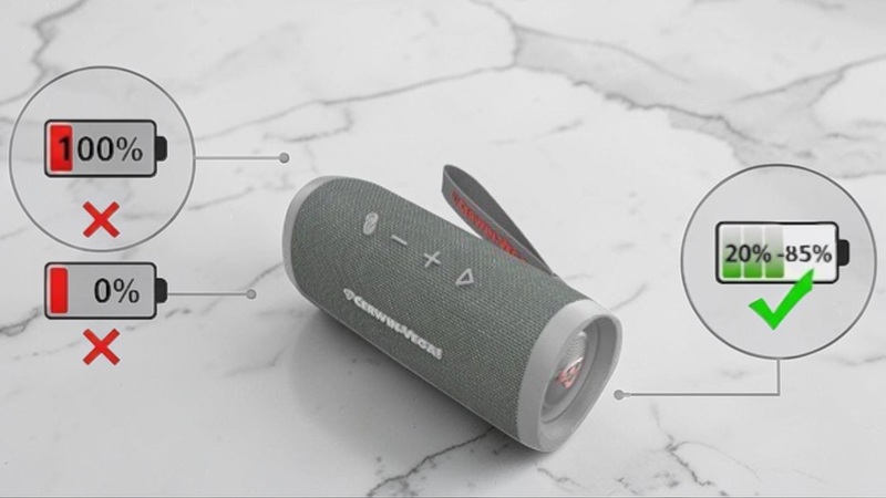 sử dụng pin không đúng cách