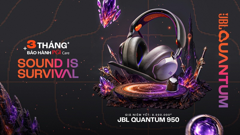 tai nghe jbl quantum 950 chính hãng bảo hành
