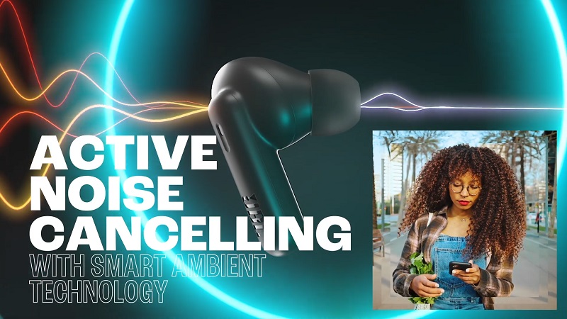 tai nghe jbl vibe beam 2 với công nghệ chống ồn chủ động
