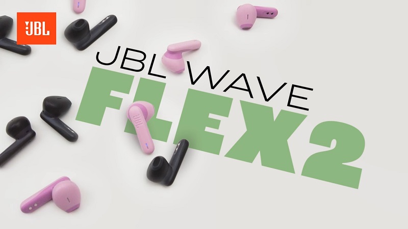 tai nghe jbl wave flex 2 với thiết kế tinh tế