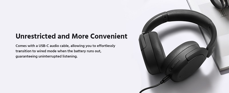 tai nghe edifier w830nb kết nối có dây và không dây