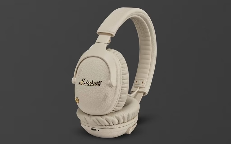 tai nghe marshall monitor iii màu cream
